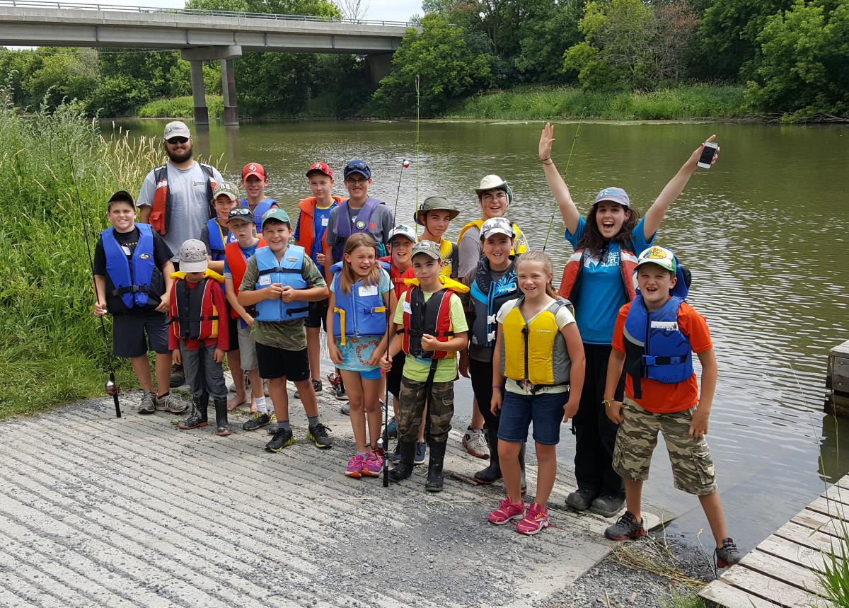 South Nation Conservation's Youth Fishing Camps
