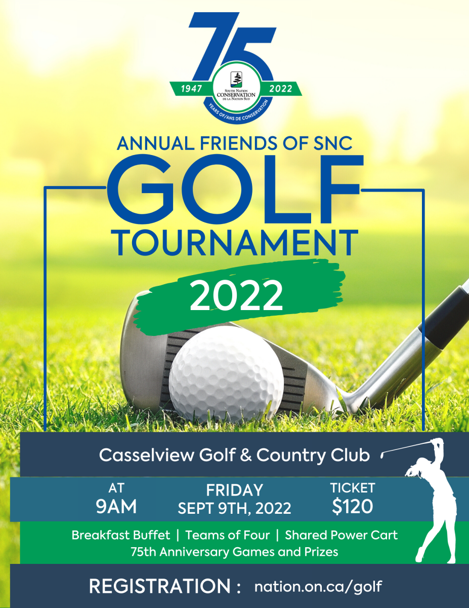 Friends of SNC Golf Tournament Poster