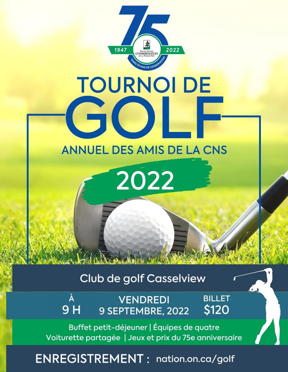 SNC Golf Tournament Poster